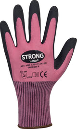 STRONGHAND LADY FLEXTER Handschuhe Gr. 6 pink/schwarz EN 420/EN 388 PSA II – 12 Paar