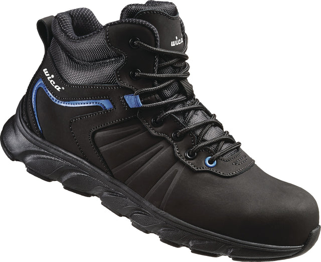 Sicherheitsstiefel Mathi S3 SRC von WICA – Metallfreier Nubukleder-Stiefel, Gr. 40