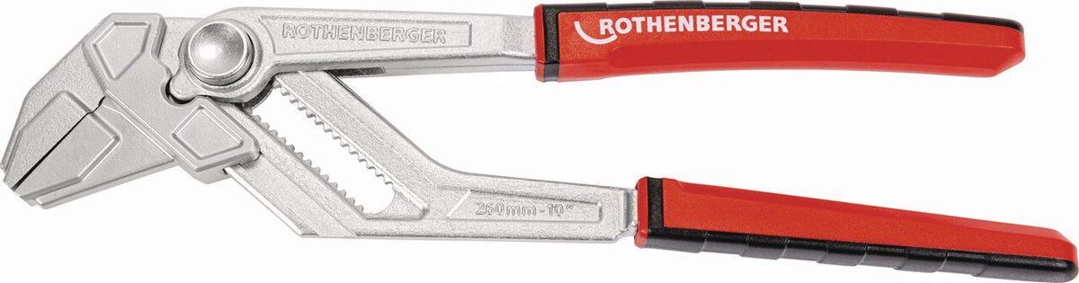 ROTHENBERGER ROFAST Zangenschlüssel 185 mm, Spannweite 0-40 mm, 1K-Griff, inkl. Schonbacken