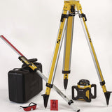 STABILA Rotationslaser-Set LAR 160 – 600 m Reichweite, ± 5° Selbstnivellierung, 5-teilig