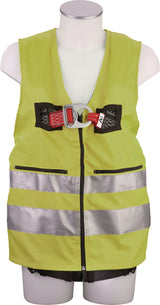 MAS Warnweste MAS40 Quick Auffanggurt EN361 EN20471 2-Punkt orange Gr. 44-54