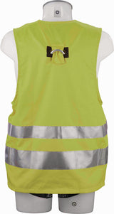 MAS Warnweste MAS40 Quick Auffanggurt EN361 EN20471 2-Punkt orange Gr. 44-54