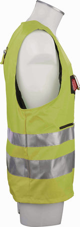 MAS Warnweste MAS40 Quick Auffanggurt EN361 EN20471 2-Punkt orange Gr. 44-54