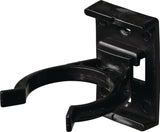 HETTICH Sockelblendenhalter Kunststoff schwarz Ø 35 mm – 2 Stück in Blisterbox
