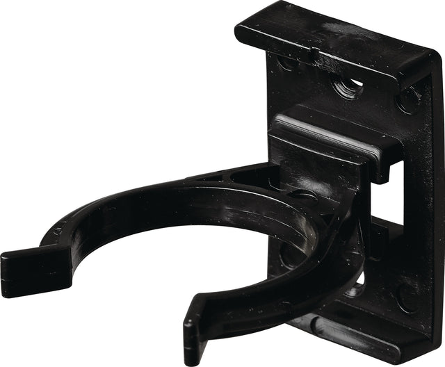 HETTICH Sockelblendenhalter Kunststoff schwarz Ø 35 mm – 2 Stück in Blisterbox