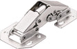 HETTICH Aufschraubscharnier 90° verzinkt – Mini mit Feder, Stahl, vorliegend