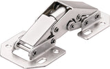 HETTICH Aufschraubscharnier 90° verzinkt – Mini mit Feder, Stahl, vorliegend