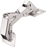 HETTICH Aufschraubscharnier 90° verzinkt – Mini mit Feder, Stahl, vorliegend