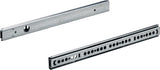 HETTICH Kugelauszug Stahl verzinkt 12 kg für Schubkästen mit 27 mm Nut, 225-350 mm
