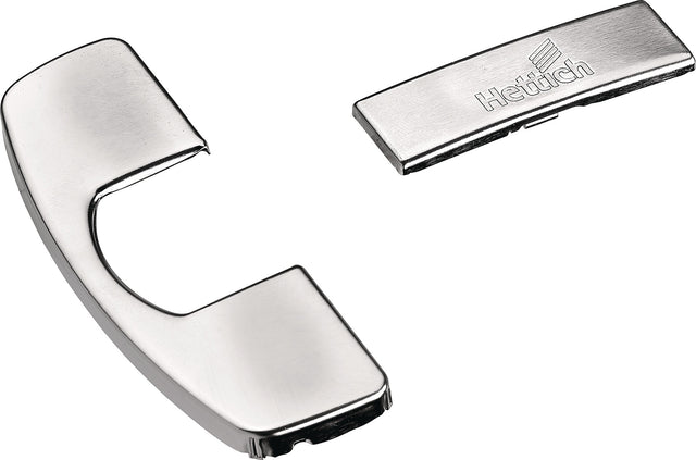 HETTICH Abdeckkappe STA vernickelt 2-Set für Sensys Scharniere – 2 Stück Blisterbox