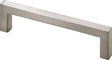 HETTICH Möbelgriff Zinkdruckguss Edelstahl Optik 96 mm – Langlebige Qualität für Ihre Möbel