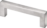 HETTICH Möbelgriff Edelstahl gebürstet 96 mm – Langlebiger Griff für Möbel & Schränke
