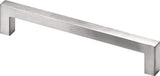HETTICH Möbelgriff Edelstahl gebürstet 96 mm – Langlebiger Griff für Möbel & Schränke
