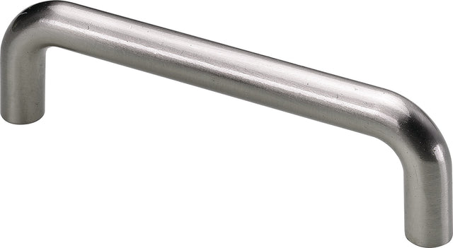 HETTICH Möbelgriff STA Stahl Edelstahl Optik 96 mm – Ø 13 mm, Höhe 30 mm