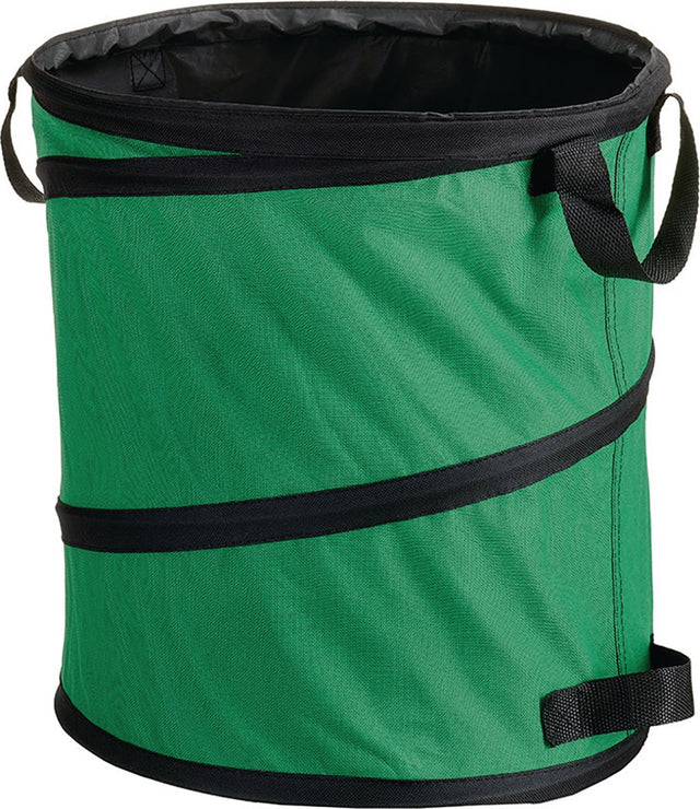 TECTOR Gartenbag Pop up 38 l – Selbststehender Gartenabfallsack mit Tragegriffen, H 40 cm, Ø 35 cm