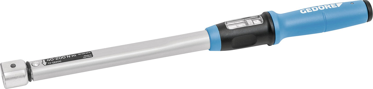 GEDORE Drehmomentschlüssel TF-SE25 5-25 Nm 9x12 mm mit Prüfzertifikat