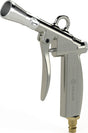 RIEGLER Dosierbare Blaspistole NW 7,2 mit Venturidüse, 100 mm, Alu-Druckguss vernickelt