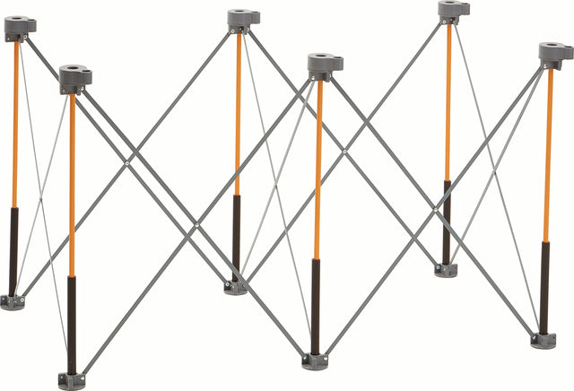 OX TOOLS BORA Centipede CK6S Untergestell – Tragfähigkeit 1133 kg, 124 x 64 x 76 cm