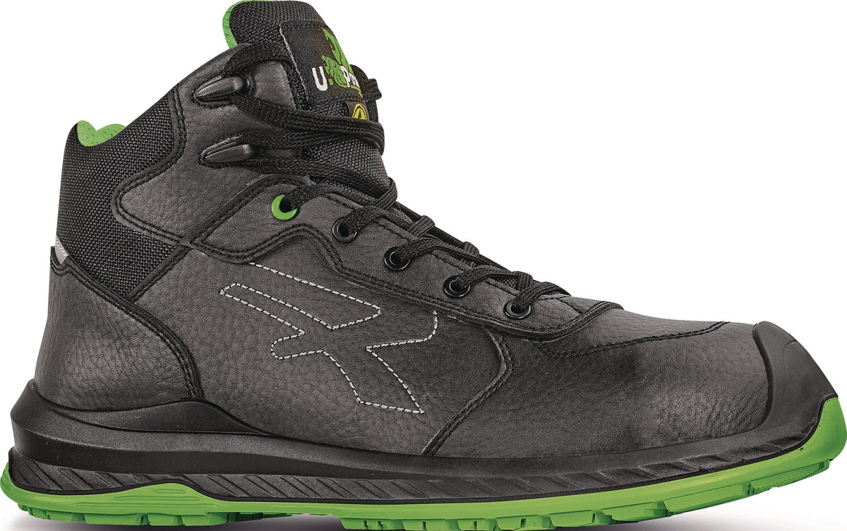 U.POWER Sicherheitsstiefel NIAGARA S3S ESD – Metallfreier Schutz mit Mikrofaser & Composite-Kappe