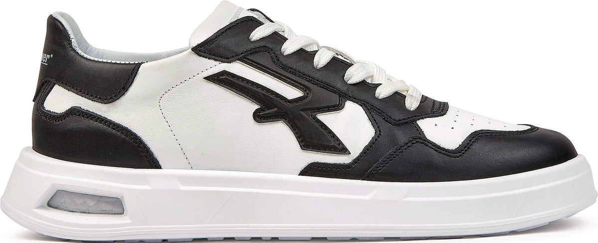 U.POWER Berufshalbschuh Jaydon Leder OB SR EN 20347:2022 – Weiß/Schwarz, Gr. 41