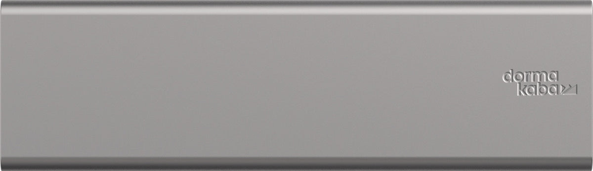 DORMAKABA TV-Z 101 Befestigungs-Set für flächenbündige Türen, silber, Stahl