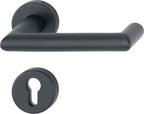 F9714M / schwarz matt / 40-65 mm / HOPPE-Profilvollstift Anti-Panik