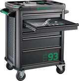 STAHLWILLE Werkstattwagen TTS 93/6 A – 6 Schubladen, 500 kg Tragkraft, Stahlblech anthrazit