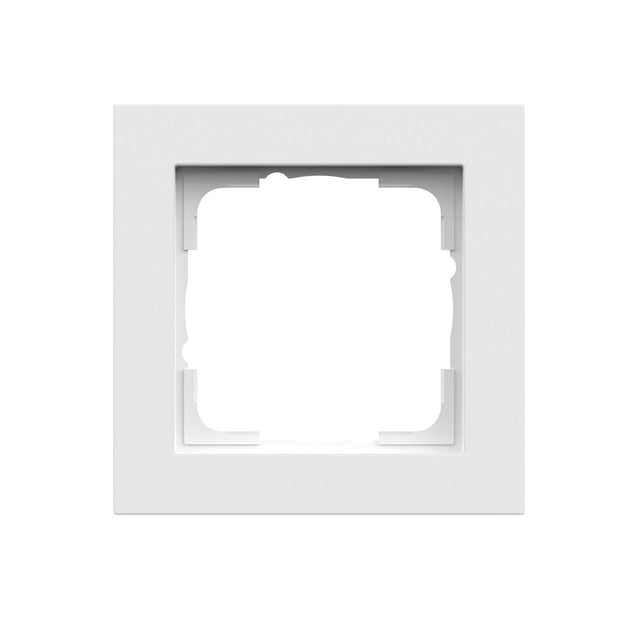 DORMAKABA Abdeckrahmen E2 FR-E2W 1-fach Kunststoff weiß – System 55