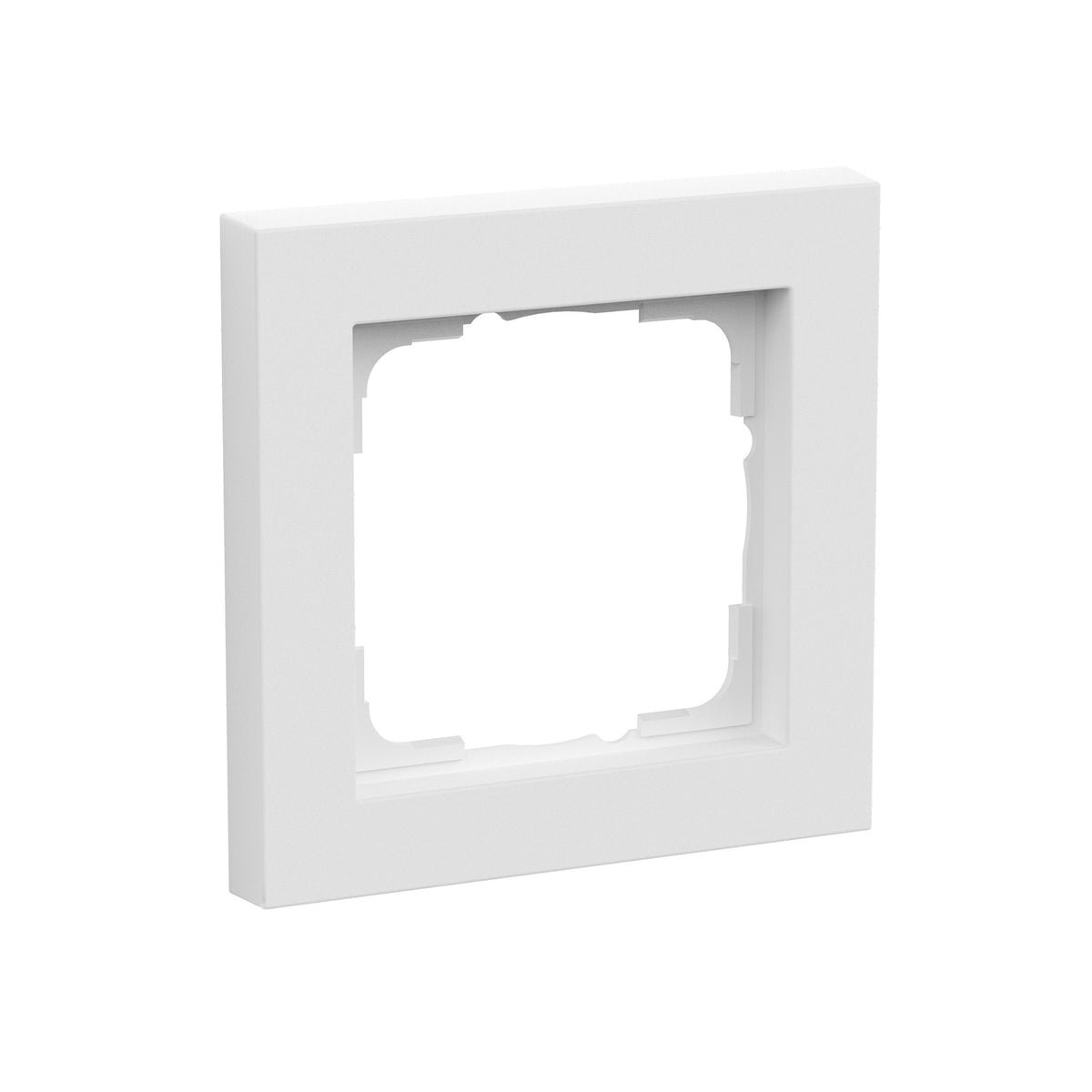 DORMAKABA Abdeckrahmen E2 FR-E2W 1-fach Kunststoff weiß – System 55