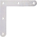 GAH Eckwinkel 120x120 mm, 20 mm breit, 2 mm Stahl galv. verz. dickschichtpassiviert