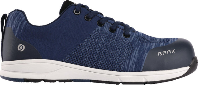 BAAK Sicherheitsschuh Sky S1P SRC ESD Textil – Metallfreier Hallux-Halbschuh Gr. 40, Weite 11