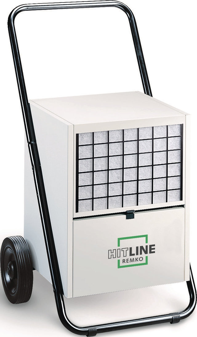 REMKO Luftentfeuchter ETF 500 ECO – 600 m³/h Luftleistung, 48 l/Tag, mobil