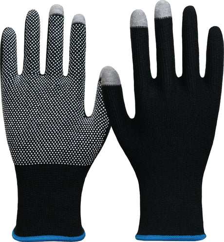 NITRAS Handschuhe SMART SWIPE Gr.10 schwarz/weiß EN 388 PSA II – Touchscreenfähig