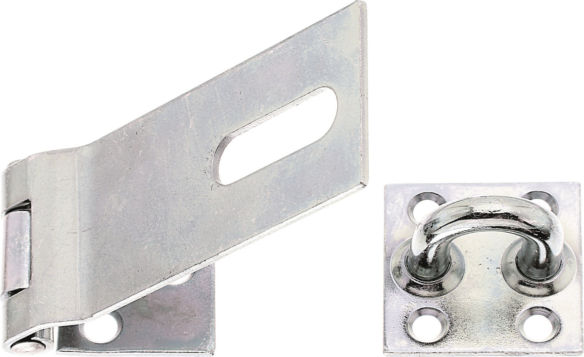 GAH Sicherheitsüberfalle 93 x 38 mm aus Stahl, galvanisch verzinkt und dickschichtpassiviert