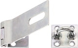 GAH Sicherheitsüberfalle 93 x 38 mm aus Stahl, galvanisch verzinkt und dickschichtpassiviert