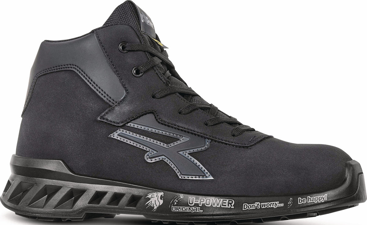 U.POWER Sicherheitsstiefel PARKER S3S CI FO SR ESD – Mikrofaser, Aluminiumkappe, ESD