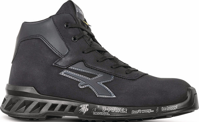 U.POWER Sicherheitsstiefel PARKER S3S CI FO SR ESD – Mikrofaser, Aluminiumkappe, ESD