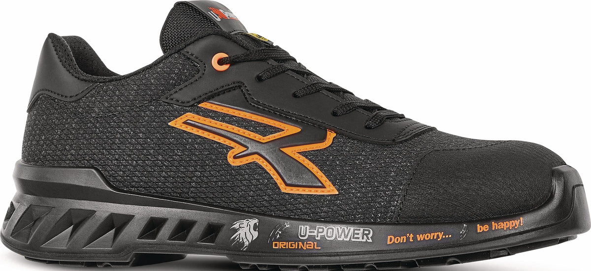 U.POWER Sicherheitsschuh BRUCE S1PS ESD mit AirToe® Aluminium-Zehenschutzkappe