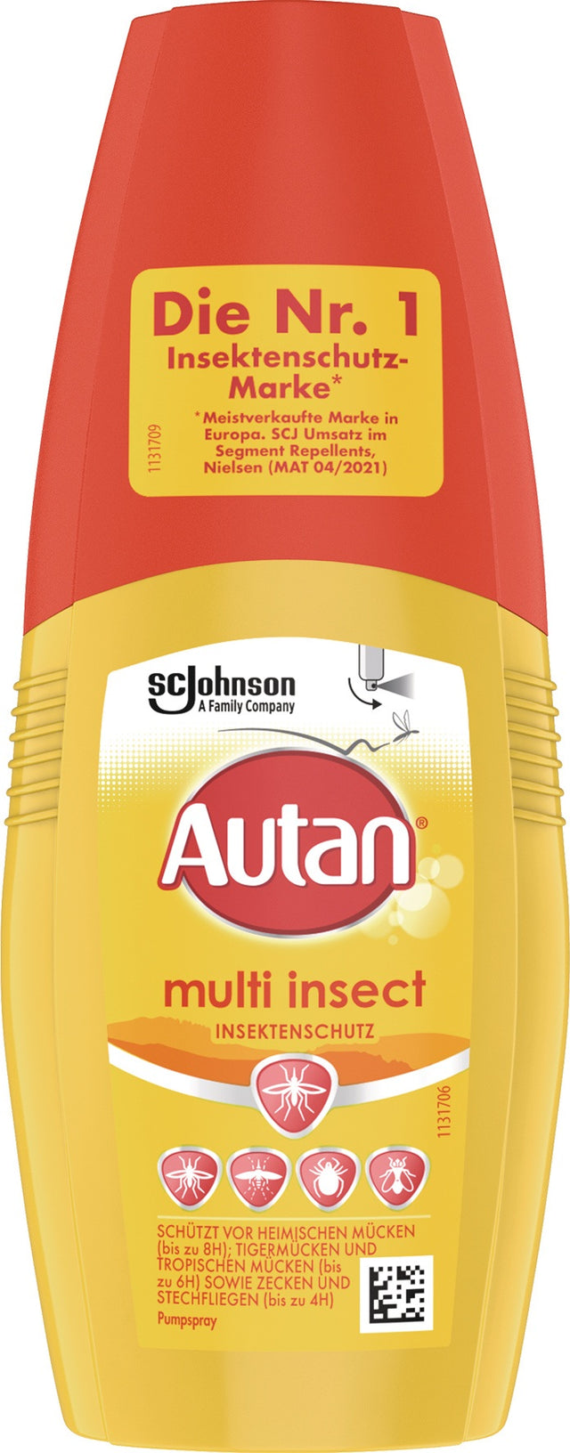Autan Multi Insect Insektenschutz 100 ml Pumpsprüher von SC Johnson Professional