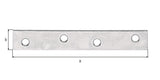 GAH Flachverbinder Stahl sendzimirverzinkt 120 x 16 mm, 4 Löcher, 1,75 mm – 100 Stück