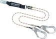 MAS Bandfalldämpferverbindungsmittel Tyger Twin SK 12 mit Kernmantelseil 12 mm, 2 m, EN 354/EN 355