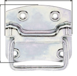 GAH Kistengriff Stahl galv. verz. 104 x 80 mm, 4 Löcher