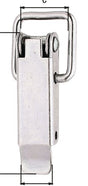 GAH Kistenverschluss 49 x 13 mm Stahl galv. verzinkt dickschichtpassiviert