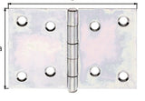 GAH Scharnier breit 81 mm x 128 mm Stahl sendzimirverzinkt