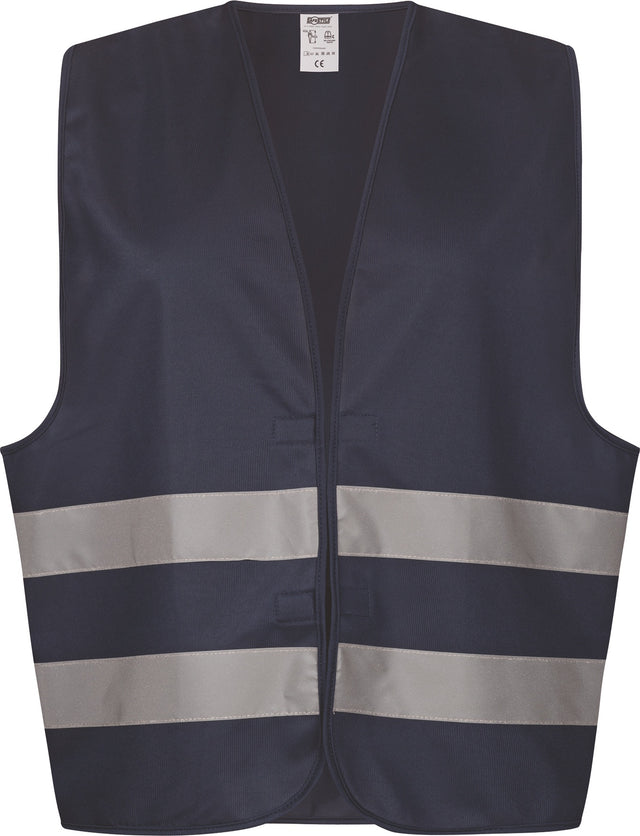SAFESTYLE Warnweste SKARDE marine universal EN 17353 Typ B3 mit Klettverschluss