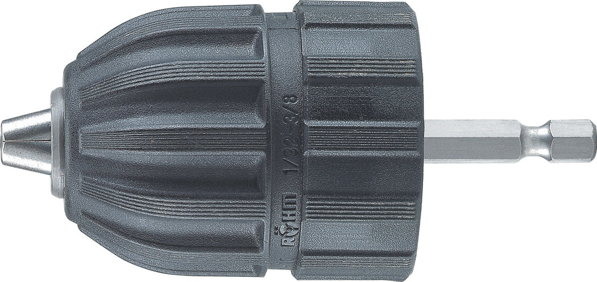 RÖHM Schnellspannbohrfutter EXTRA80-RV 1-10 mm 1/4″ Hex für Rechts- und Linkslauf
