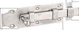 GAH Türriegel Stahl 160 mm, galvanisch verzinkt, mit Knopfgriff und Schlaufe