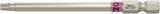 WERA Bit 867 TORX® HF 1/4 Zoll TX 10, 89 mm mit Farbleitsystem und Haltefunktion