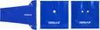 DER BLAUE AQ Helfer Set – Rutsche, Einfach-Rosette & Doppel-Rosette für Flachheizkörper