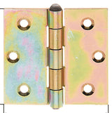 GAH Scharnier 76 x 76 mm sendzimirverzinkt mit losem Edelstahlstift – quadratisch